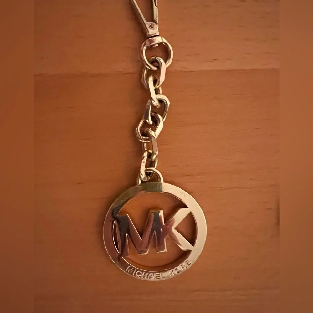 Michael Kors Gold Key or Bag Charm Accessory